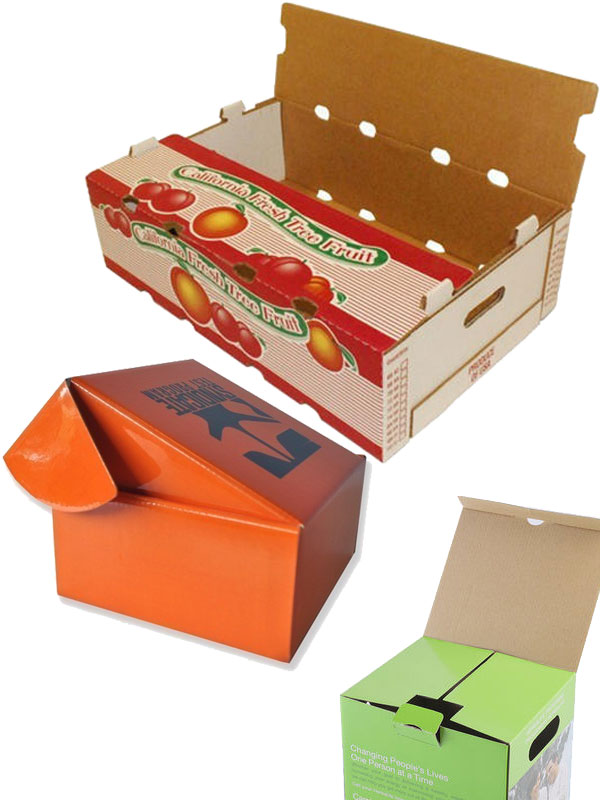 Multi-Coloured Cartons